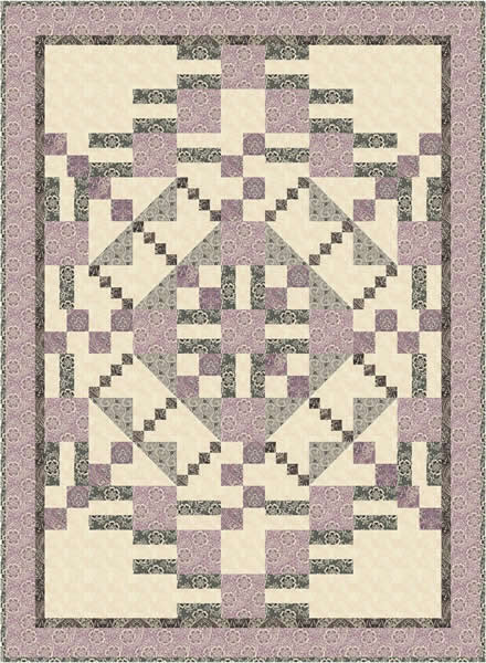 Abbey Center Quilt BS2-324e - Downloadable Pattern