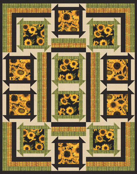 Sunshine Garden Quilt Pattern BS2-330 - Paper Pattern