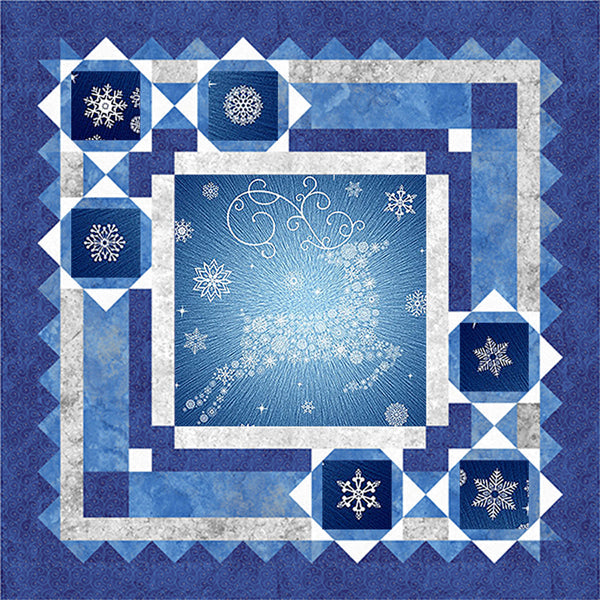 Holiday Snow Quilt Pattern BS2-331 - Paper Pattern