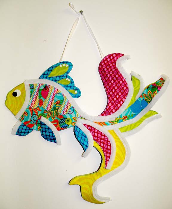 Goldfish Wall Hanging BS2-351e - Downloadable Pattern