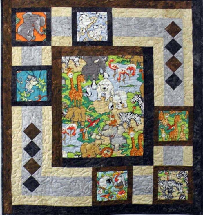 Fenced In Quilt BS2-368e - Downloadable Pattern