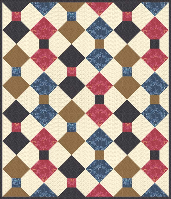 All Dressed Up Quilt BS2-377e - Downloadable Pattern