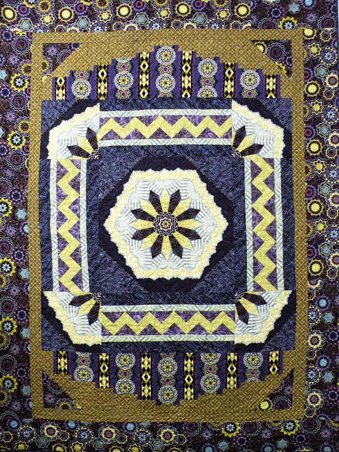 Persian Blue Quilt Pattern BS2-380 - Paper Pattern