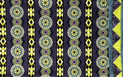Persian Blue Pillowcase Pattern BS2-382 - Paper Pattern