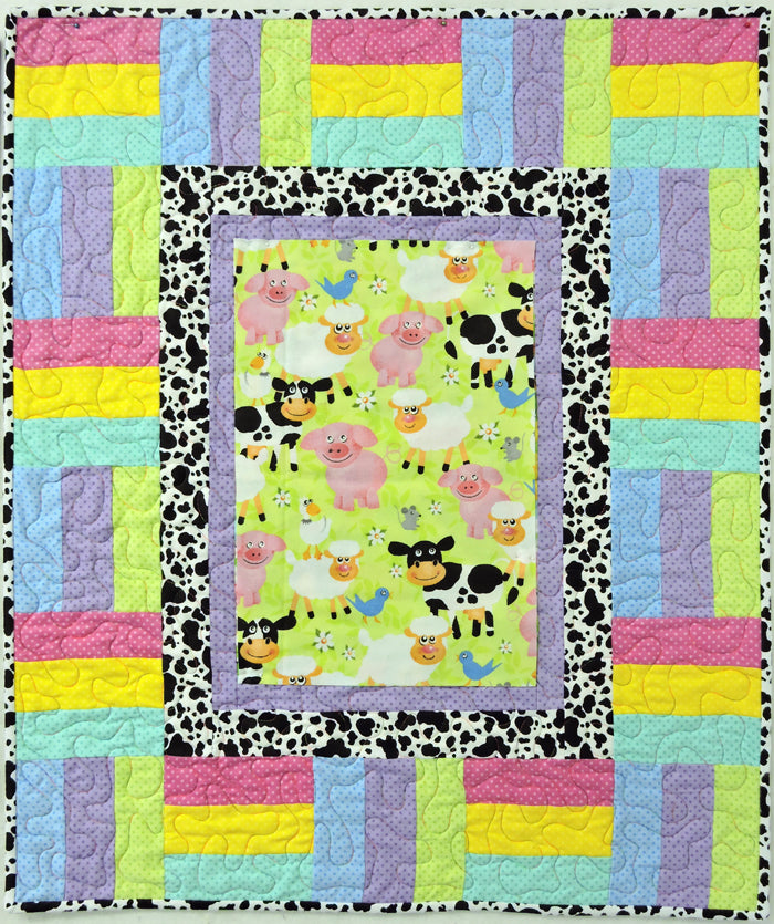 Pop Flannel Quilt BS2-394e - Downloadable Pattern
