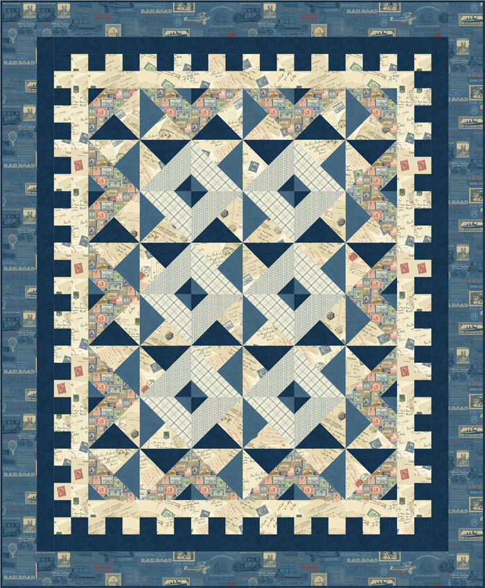 Blue Stamp Quilt Pattern BS2-403 - Paper Pattern