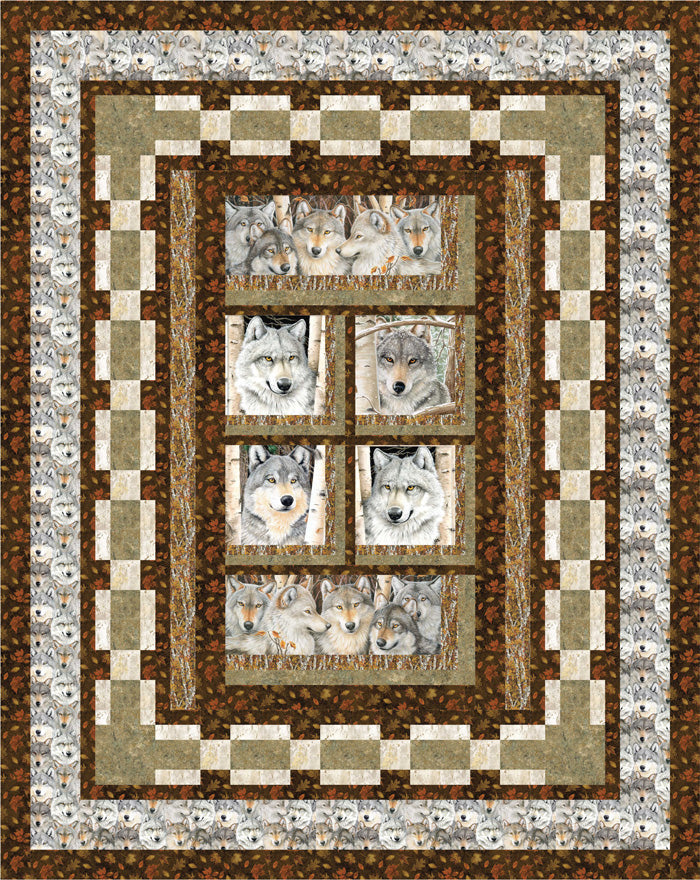Winter Weave Quilt Pattern BS2-417 - Paper Pattern