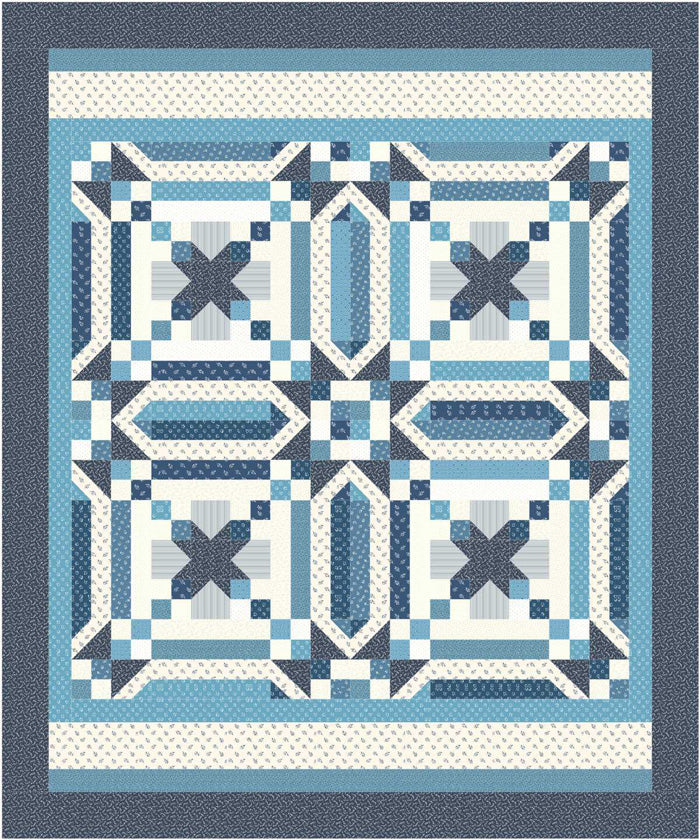 Ocean Blues Quilt Pattern BS2-454 - Paper Pattern