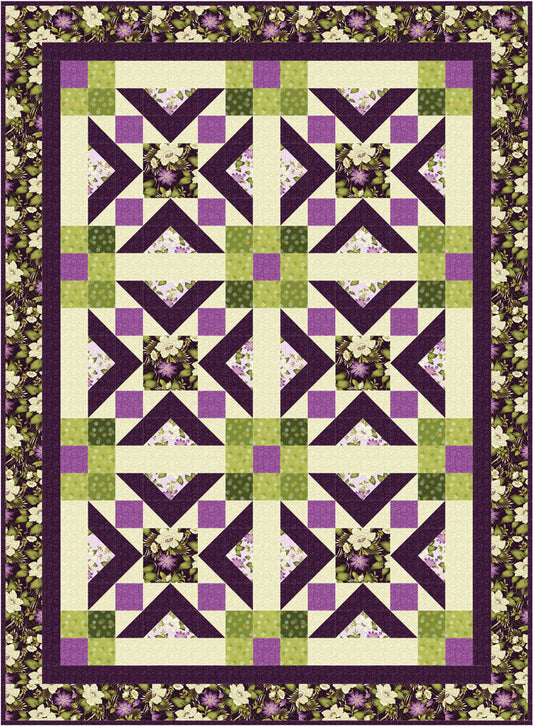 Ribbon Cascade Quilt BS2-460e - Downloadable Pattern