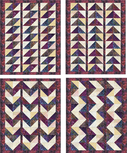 Batiks at their Best! Quilt Pattern BS2-464 - Paper Pattern