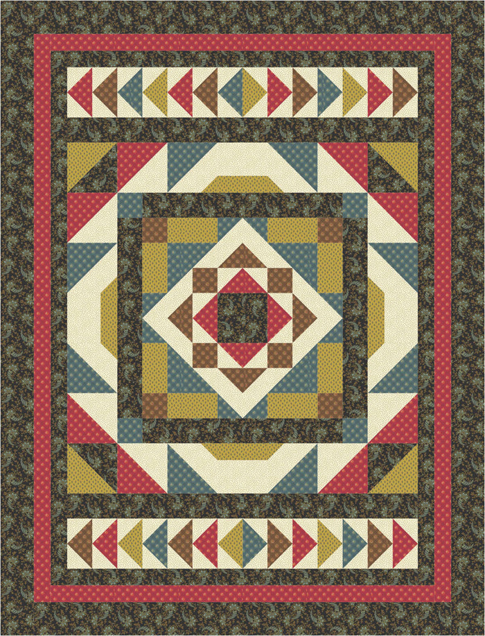 Trolley Ave Quilt BS2-468e - Downloadable Pattern
