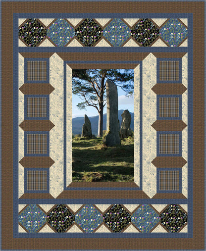 Stepping Back in Time Quilt BS2-471e - Downloadable Pattern