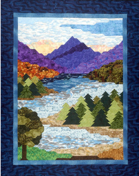 Sunset Serenity Quilt Pattern CC-500 - Paper Pattern