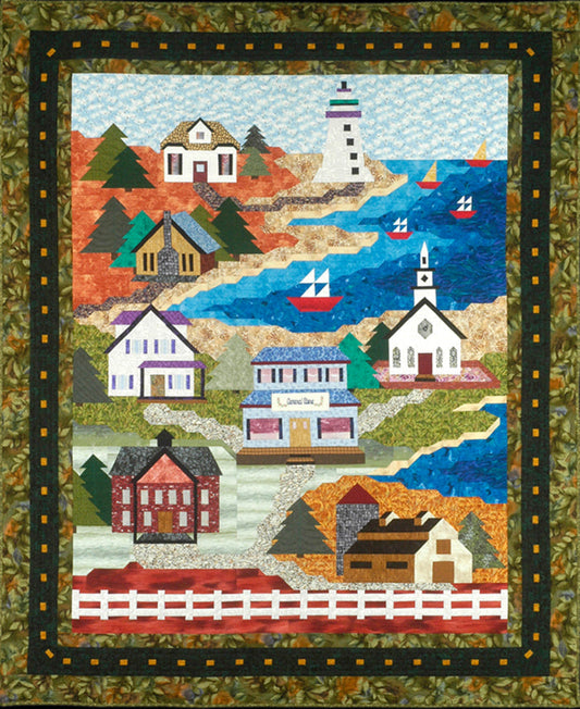 All Roads Lead to the Sea Quilt Pattern CC-501 - Paper Pattern