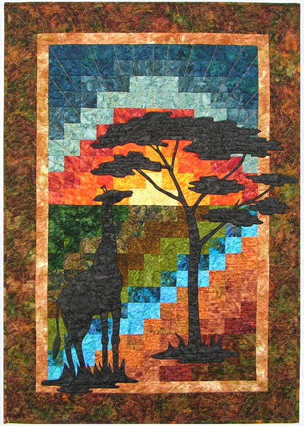 Reflections of the Serengeti I Quilt CC-502e - Downloadable Pattern