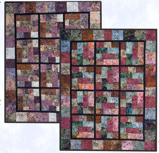 Bricks & Stones Quilt Pattern CC-518 - Paper Pattern