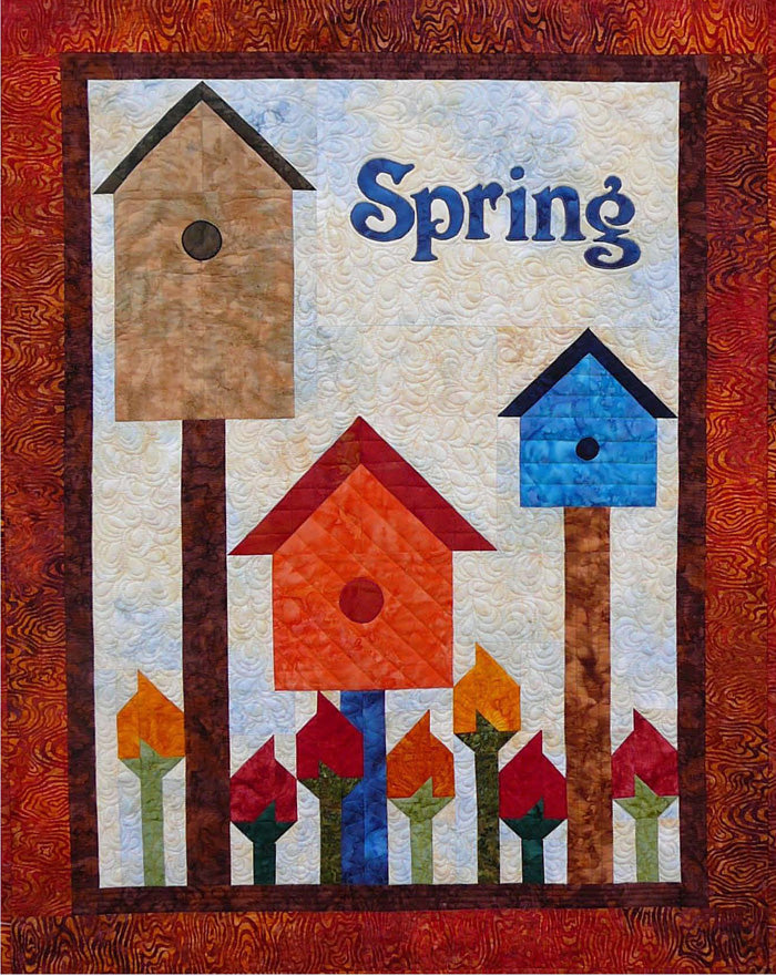 Spring is in the Air Quilt Pattern CC-520 - Paper Pattern