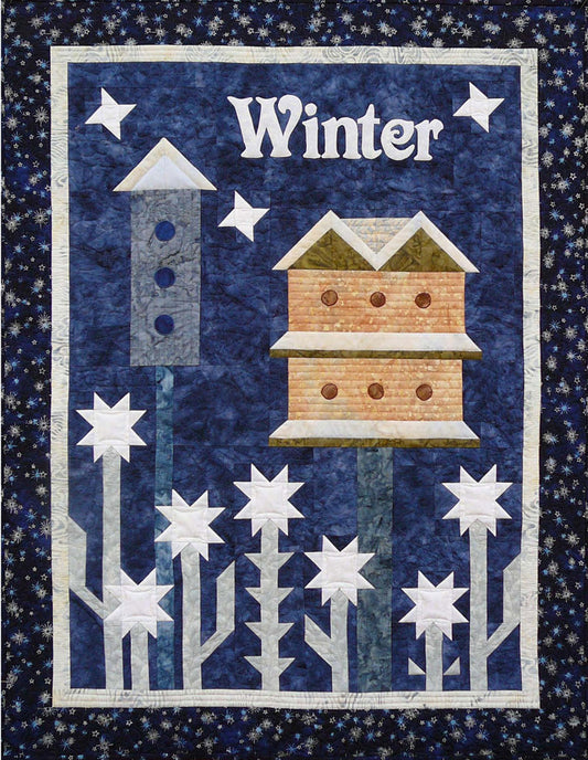 Winter is in the Air Quilt CC-523e - Downloadable Pattern
