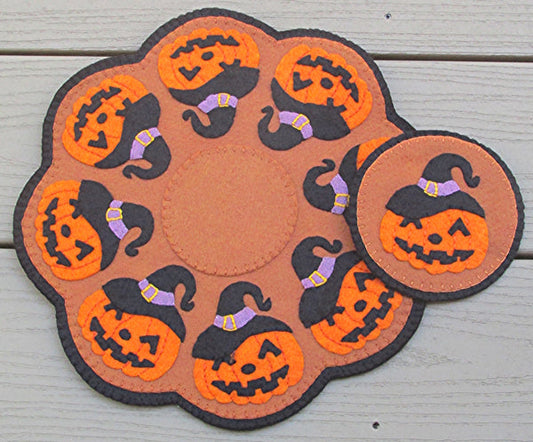 Happy Jacks Candle Mat Pattern CCUP-288 - Paper Pattern