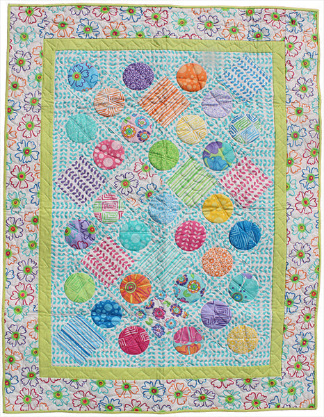 Dance In Circles Quilt CDB-105e - Downloadable Pattern