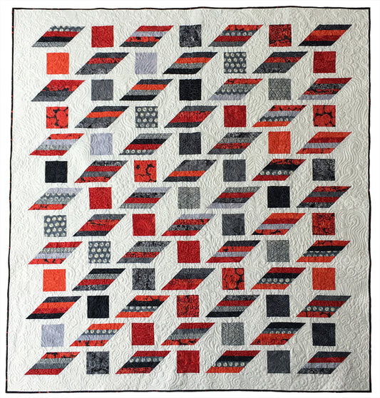 Kiss Me Red Quilt CDB-106e - Downloadable Pattern