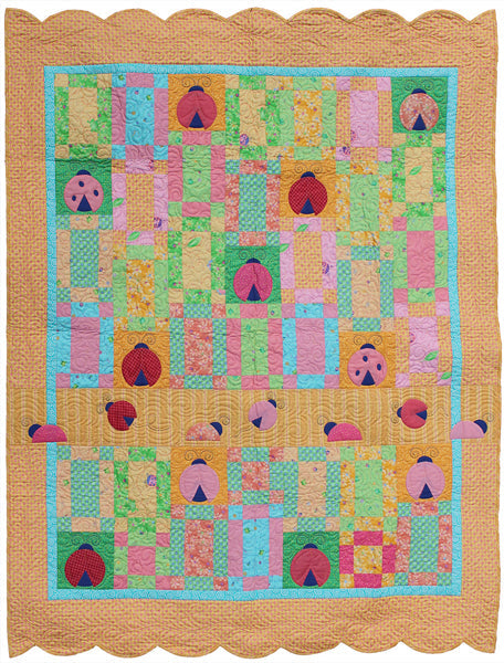 Lucky Ladybug Quilt Pattern CDB-107 - Paper Pattern