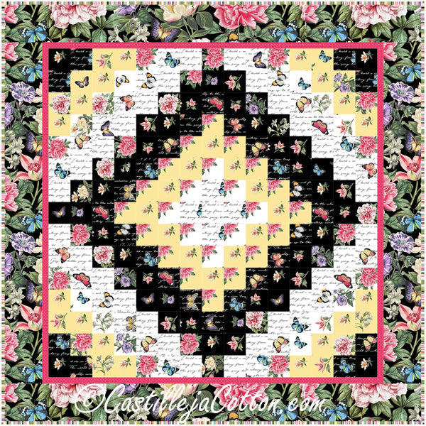 Botanica Eight Trip Wall Quilt CJC-214729e  - Downloadable Pattern