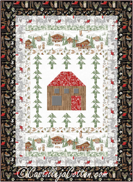 Moosehead Lodge Quilt CJC-24736e - Downloadable Pattern