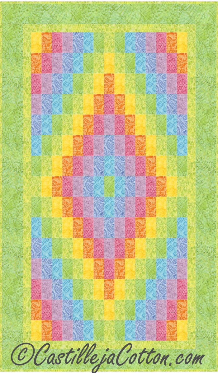 Diamond Wall Quilt CJC-288213e - Downloadable Pattern