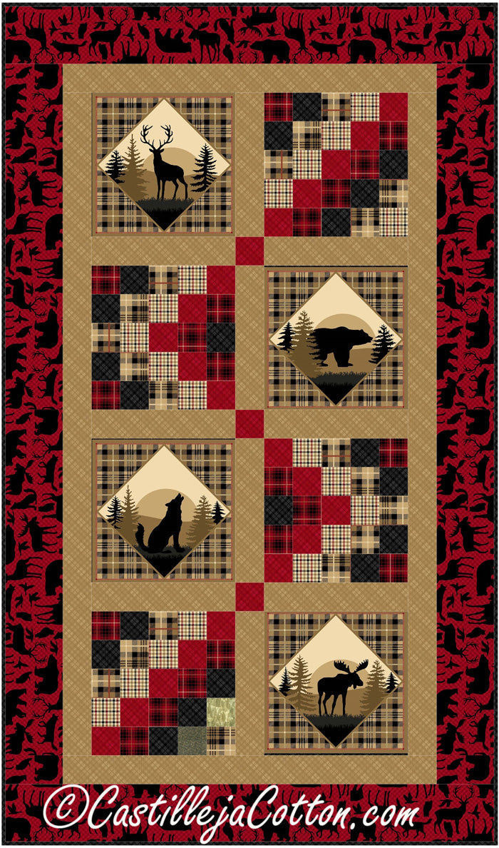 Northwoods Quilt Pattern CJC-35002 - Paper Pattern