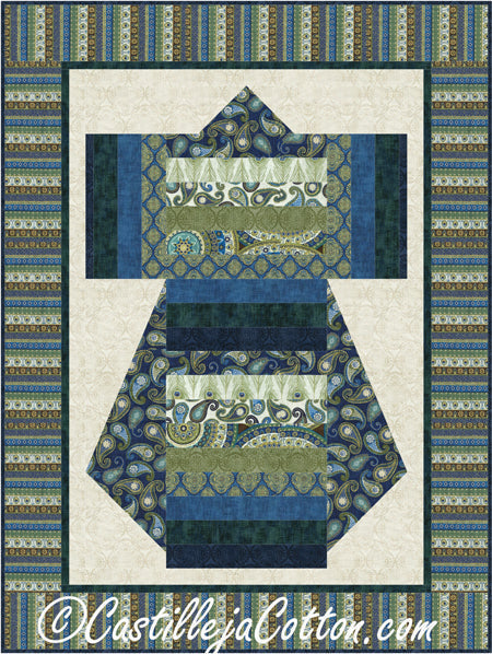 Dragon Kimono Wall Hanging CJC-3536e - Downloadable Pattern