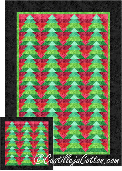Christmas Forest Quilt CJC-38119e  - Downloadable Pattern