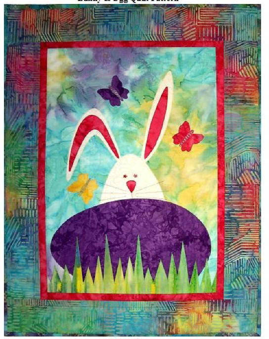 Bunny & Egg Pattern CJC-3973 - Paper Pattern