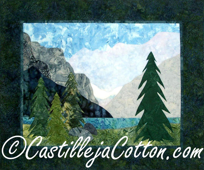 Mountain Glacier Quilt CJC-4222e - Downloadable Pattern