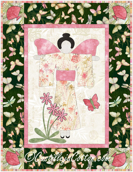 Asian Angel Quilt Pattern CJC-43684 - Paper Pattern