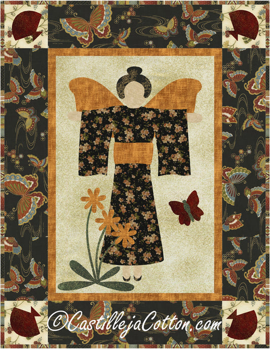 Asian Angel Quilt Pattern CJC-4368 - Paper Pattern