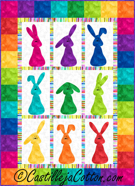 Bunnies Galore Quilt Pattern CJC-44614 - Paper Pattern