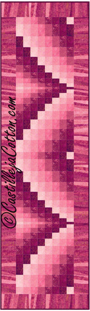 Bargello Ribbons Quilt Pattern CJC-459124 - Paper Pattern