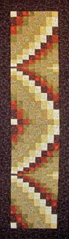 Bargello Ribbons Quilt Pattern CJC-4591 - Paper Pattern