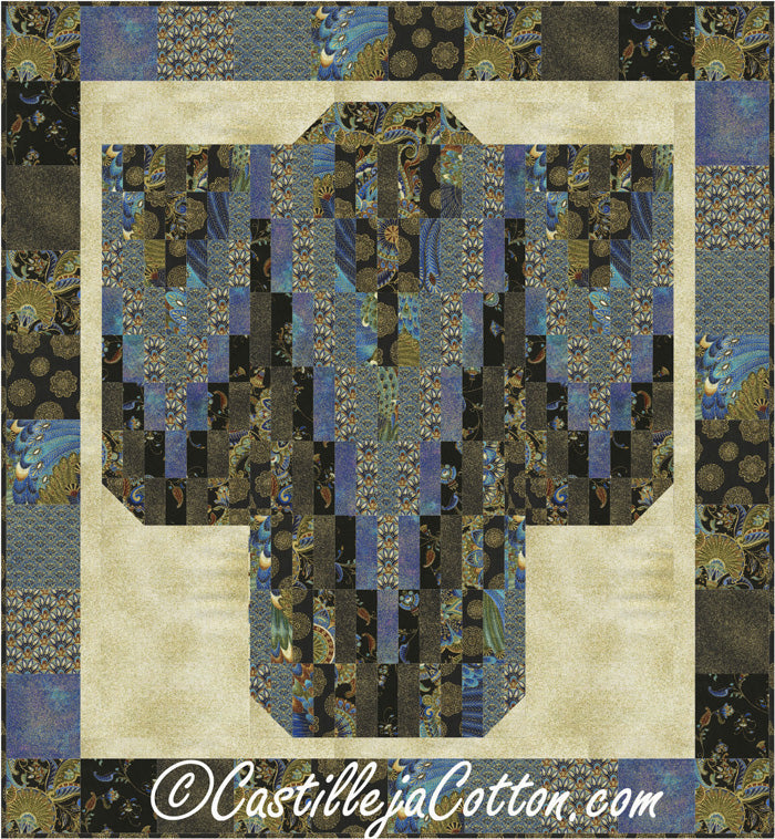 Chevron Kimono Quilt Pattern CJC-4618 - Paper Pattern