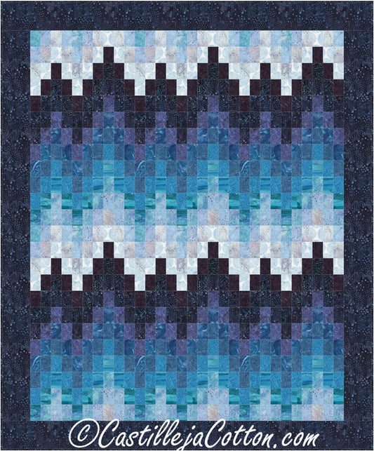 Bargello Breakers Quilt Pattern CJC-4629 - Paper Pattern