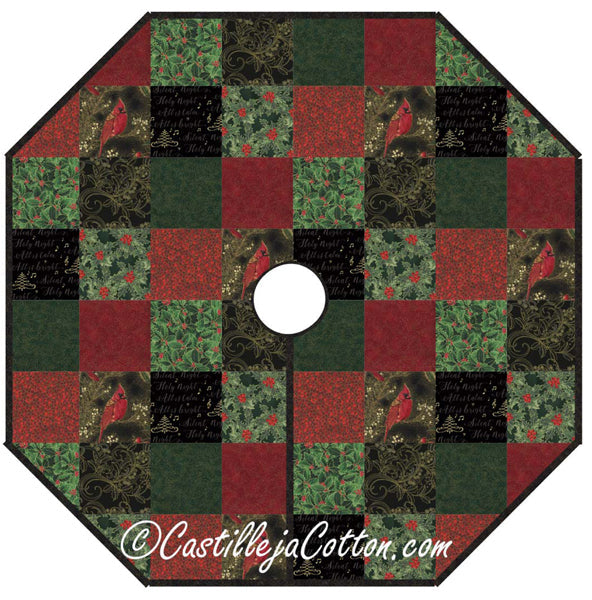 Christmas Traditions Tree Skirt CJC-46393e - Downloadable Pattern