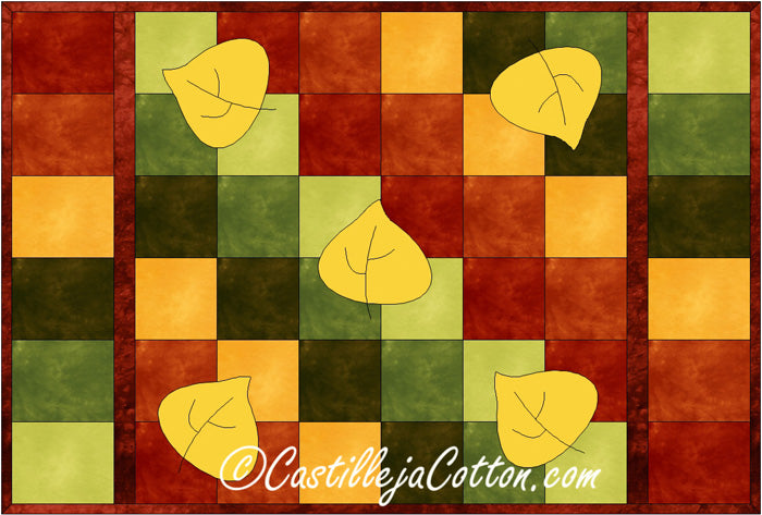 Leaves Placemat CJC-47731e - Downloadable Pattern