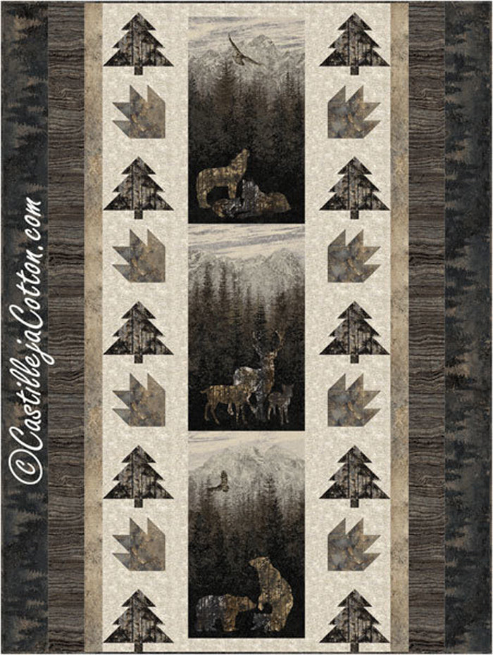 Wilderness Winter Quilt CJC-47761e - Downloadable Pattern
