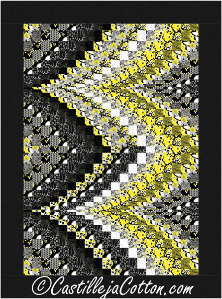 Bargello Peaks Sundance Quilt CJC-47977e - Downloadable Pattern