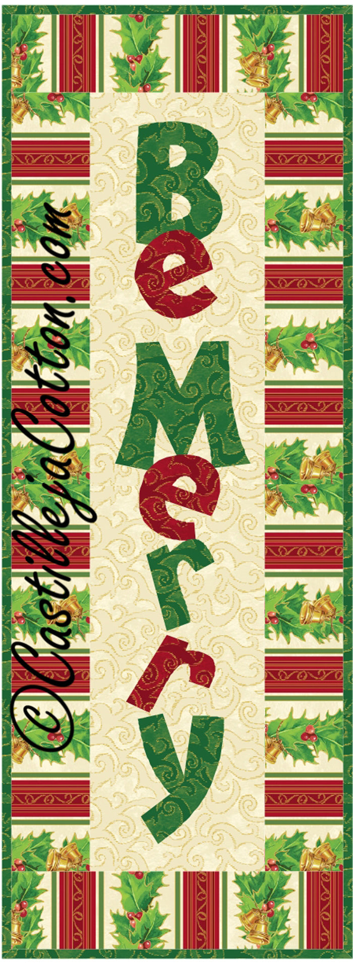 Be Merry Quilt Pattern CJC-48032 - Paper Pattern