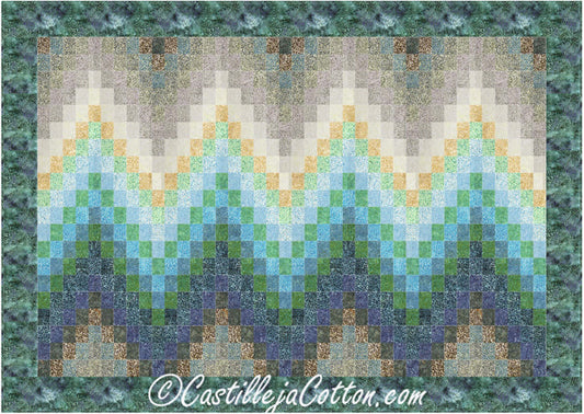 Swells Quilt Pattern CJC-48354 - Paper Pattern