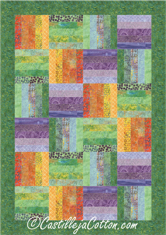 Emerging Pinwheels Quilt Pattern CJC-48362 - Paper Pattern