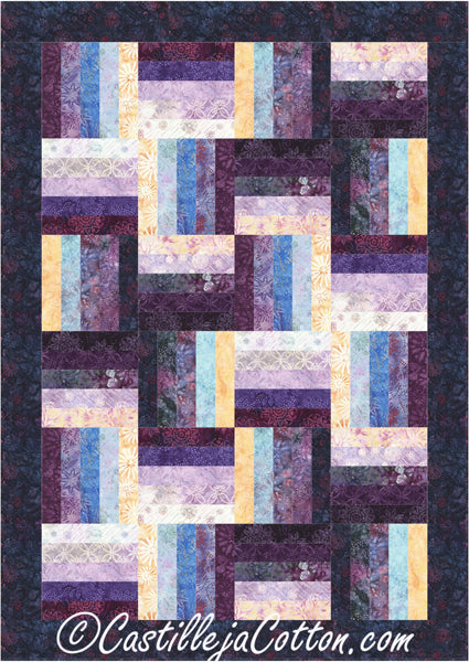 Emerging Pinwheels Quilt Pattern CJC-48365 - Paper Pattern
