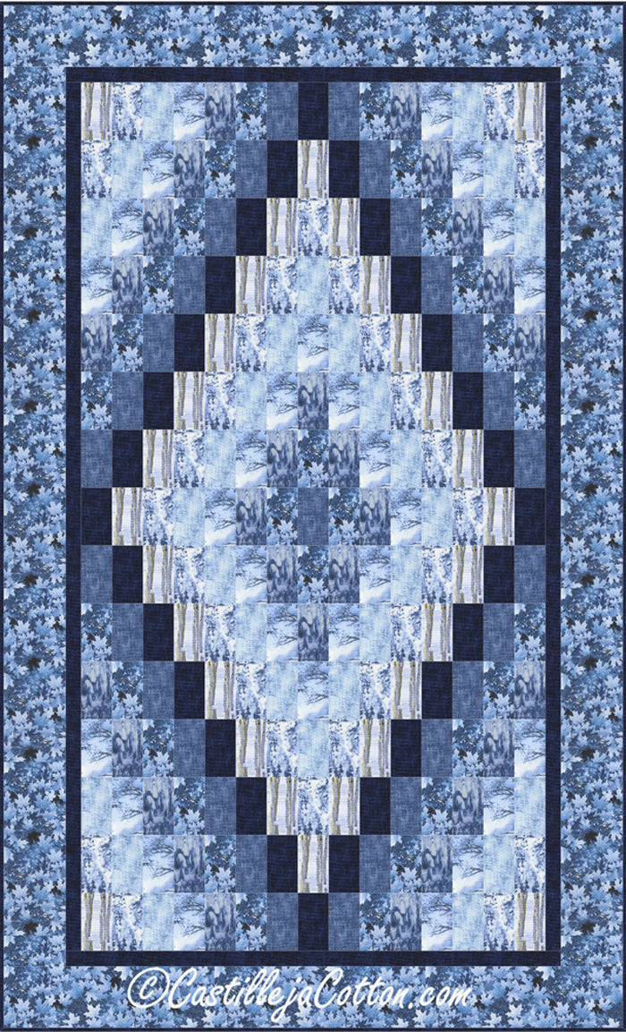 Diamond Lap Quilt CJC-48631e - Downloadable Pattern